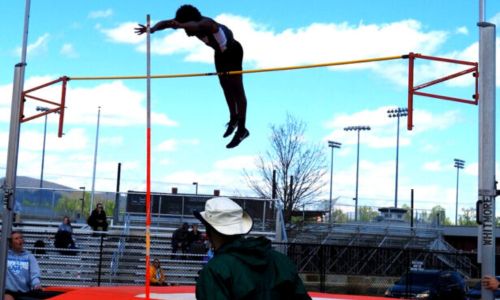 Jah-Ray Gutierrez scored Anniston’s first-ever Calhoun County gold medal in the pole vault at last year’s Calhoun County meet at Choccolocco Park. This year’s county meet is Tuesday and Wednesday at Choccolocco Park. (Submitted photo)